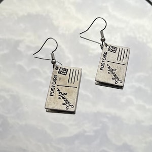 Mini Love You Postkarten Ohrringe | Valentinsgeschenke für sie