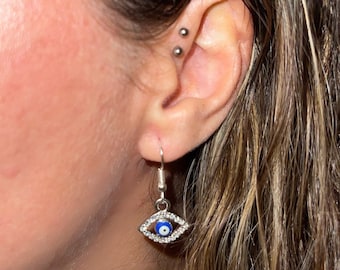 Evil Eye Earrings