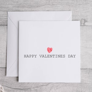 Biglietto di San Valentino felice