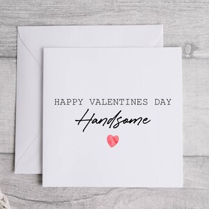 Happy Valentijnsdag knappe kaart