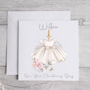 Biglietto di battesimo personalizzato, Biglietto per il giorno del battesimo, Biglietto per il battesimo, Biglietto per il giorno del battesimo, Regali di battesimo, Regalo di battesimo