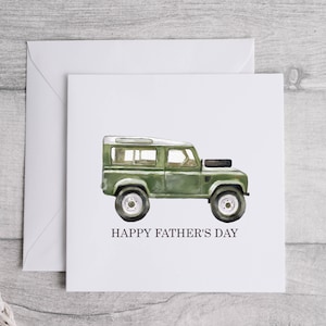 Biglietto per la festa del papà, biglietto per camion vintage per lui, biglietti per papà, San Valentino per trattori, regali per gli agricoltori, biglietti per gli agricoltori, biglietti personalizzati