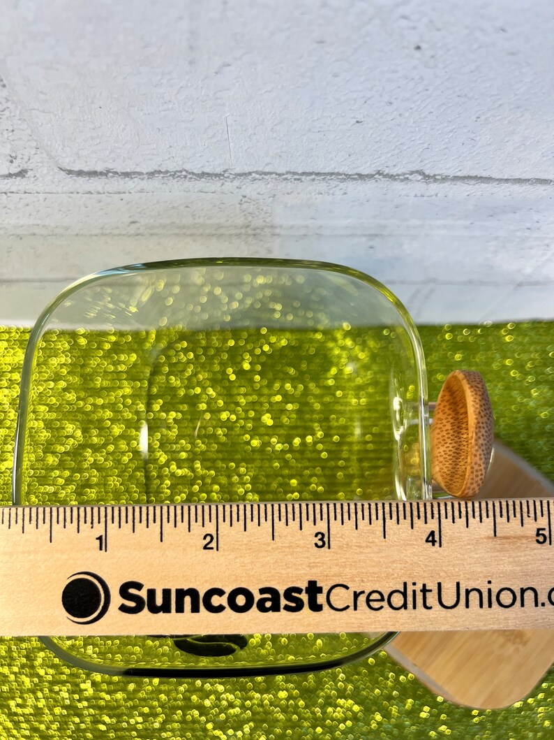 COFFEE STORAGE JAR, Bamboo Lid Coffee Storage, Coffee Bean Storage