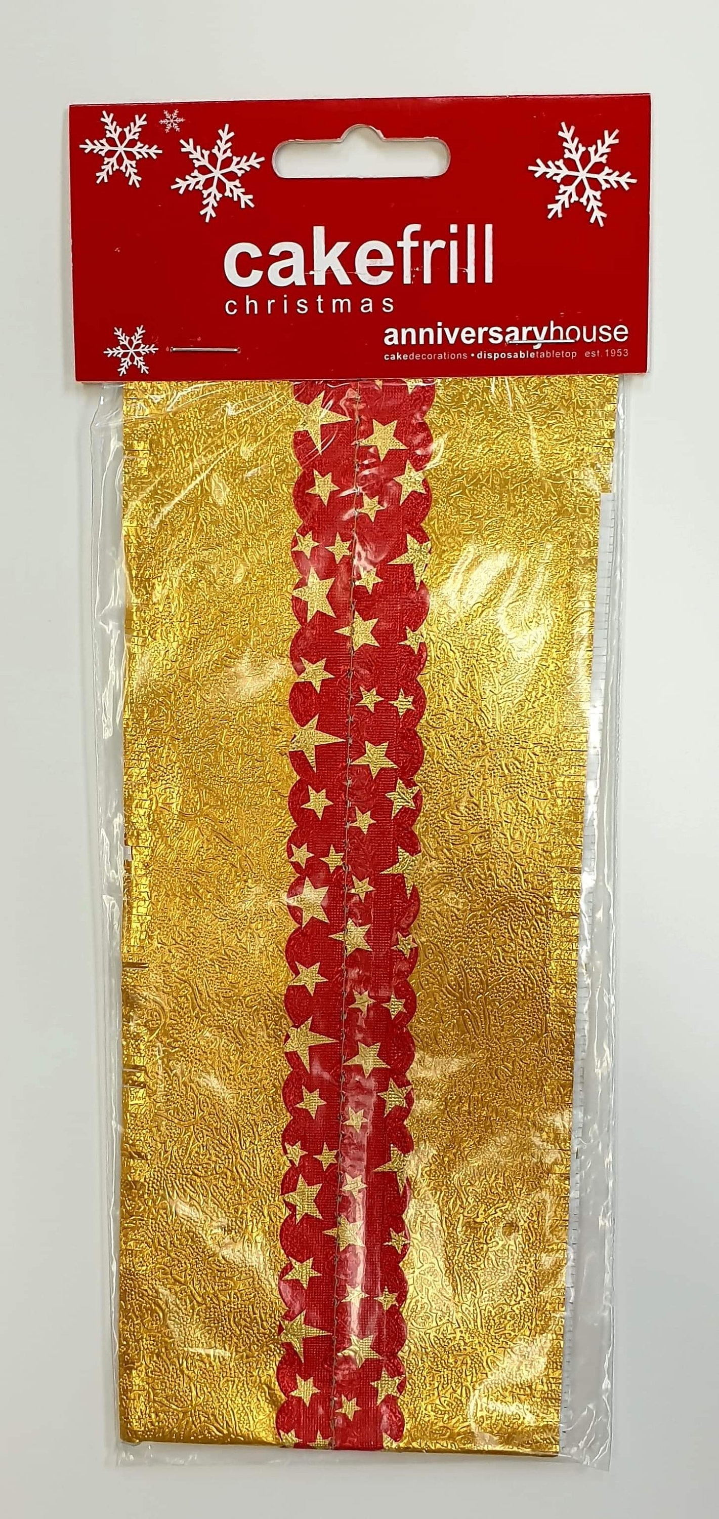 Christmas Cake Frill Christmas Cake Band Cake Surround Gold Cake Trim