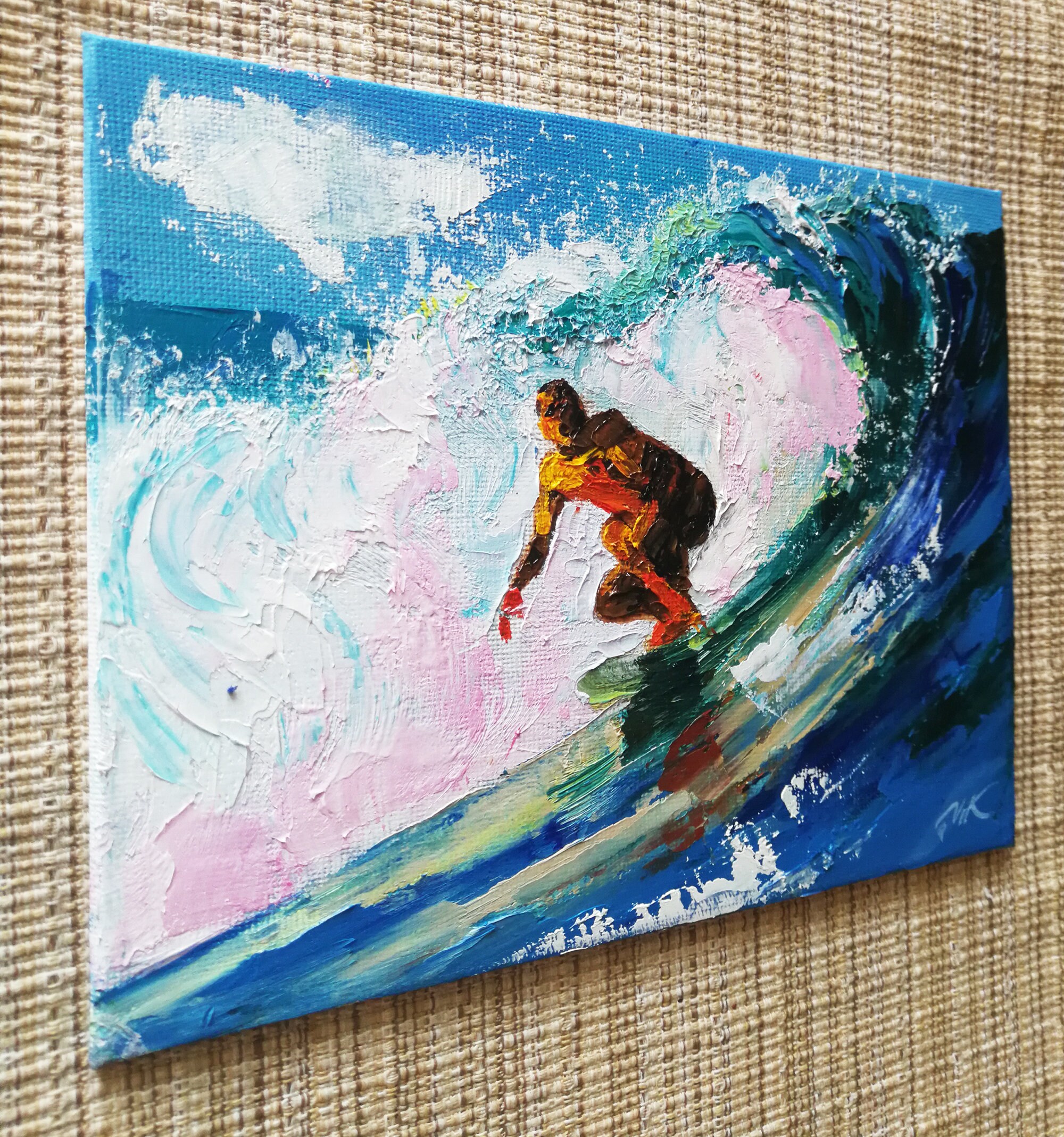 Laguna Beach Oil Painting Original Art California Painting | Etsy