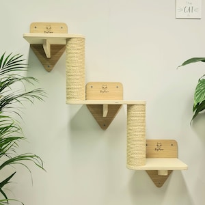 Wall Mounted Cat Stairs, Cat Steps