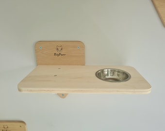 Cat Wall Mounted Treat Shelf