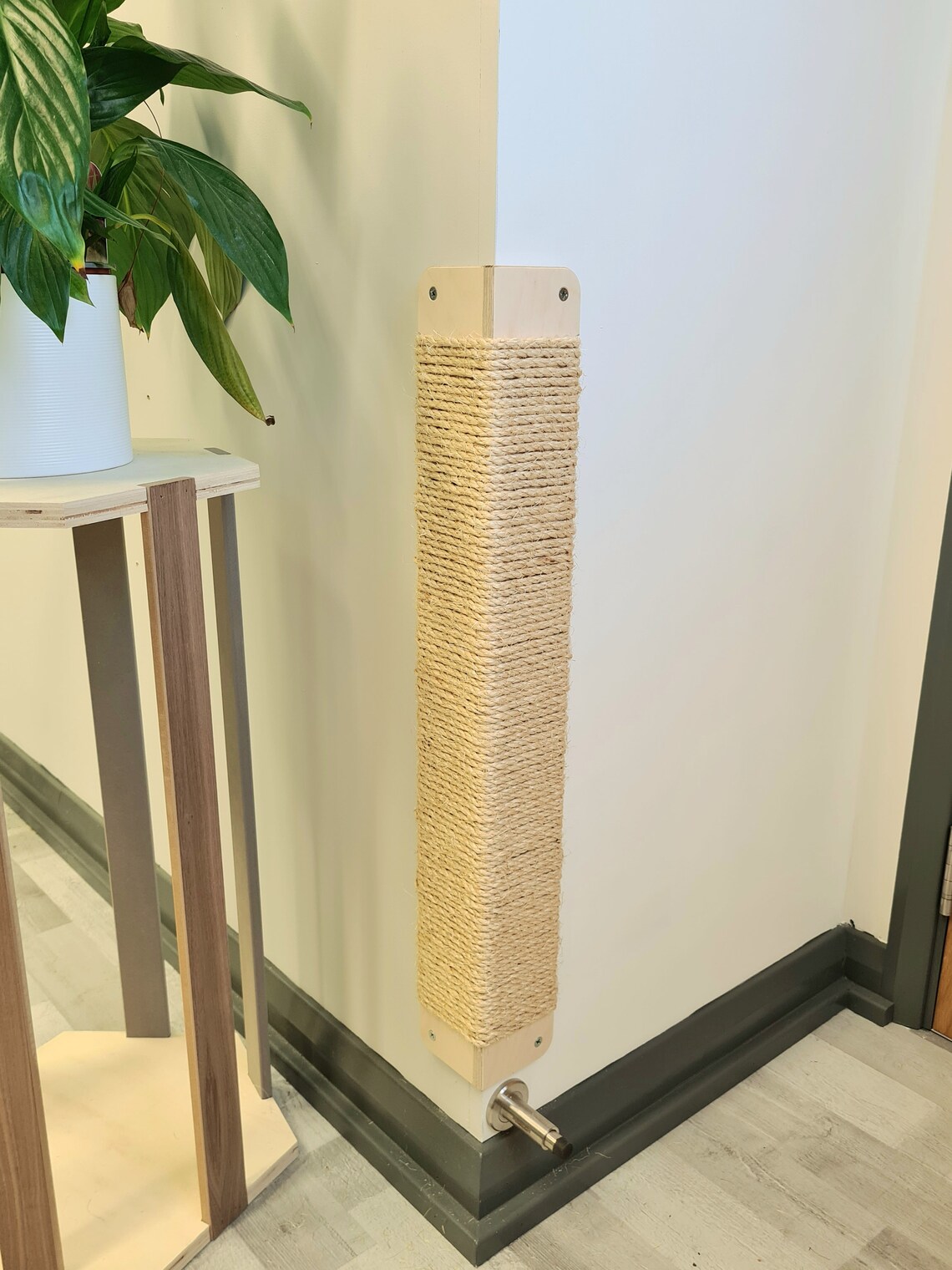 Wall Mounted Corner Cat Scratcher 70cm 27.5 tall Etsy