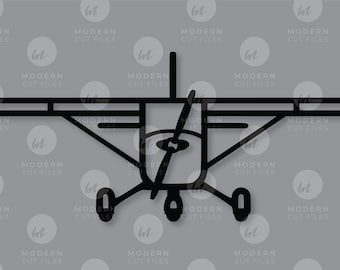 Cessna 172 SVG// Cessna 182 SVG// Airplane Svg// Laser cut file