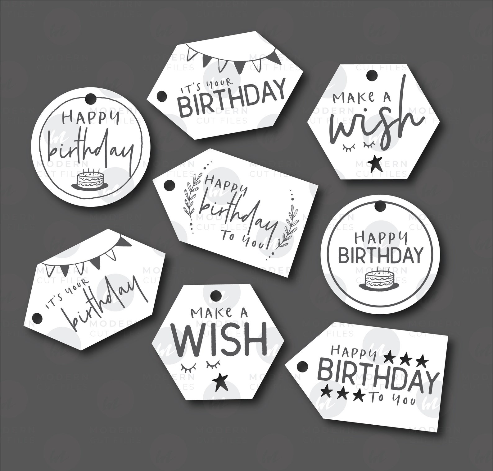Birthday Gift Tags SVG Bundle - Il 1588xN.2796608352 92ny 
