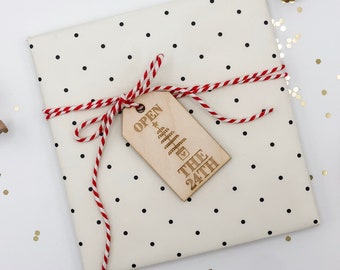 Gift Tags SVG//Christmas Eve Gift Tag Set SVG // Laser Cut File