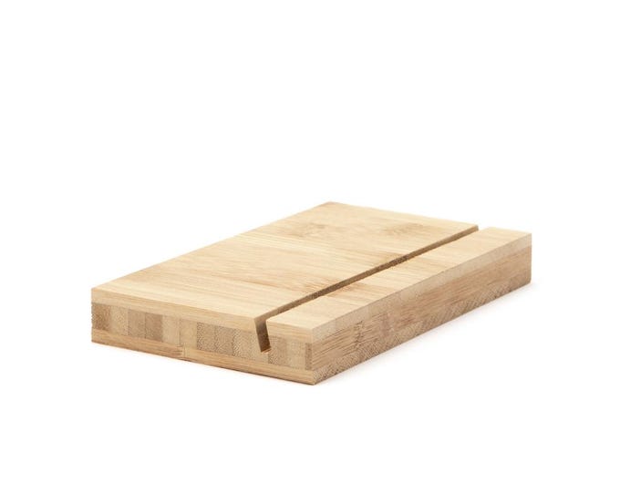 Bamboo Photo Display Stand: Eco-Friendly Art & Card Holder