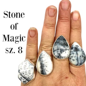 MERLINTIE CRYSTAL RING Encoded to Merlin For Magic/Intuition/Evil Eye Shield Women&#39;s/Mens Ring, Spiritual Gift Encoded Jewelry #633