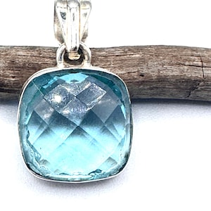 ANDARA CRYSTAL NECKLACE  Encoded for Arcturian Starseeds Blue Andara Mt Shasta Encoded Jewelry Women/Mens Necklace In Silver Spiritual #2106