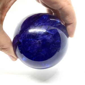 Andara Crystal Ball Encoded To Archangel Michael at Archangel Gift for Her, Spiritual Gift. Encoded Crystals AUTHENTIC ANDARA 1.2 lbs  #229D