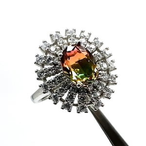 Andara Crystal Ring Cosmic Andara For Starseeds Authentic Andara Encoded/Downloads From Higher Dimension Gift for Her Encoded Jewelry #K218