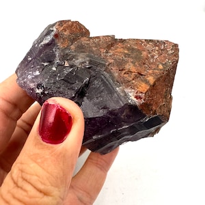 Auralite 23 Crystal Thunder Bay Amethyst Blessed by Shaman Authentic Raw Crystal Metaphysical Self Care Spiritual Stone  #189D