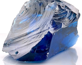 Cristal Andara codificado para el Arcángel Miguel. Auténtico Andara del Monte Shasta, cristal azul en bruto para protección H299