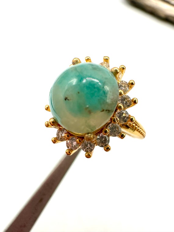 AJOITE CRYSTAL RING Gold Ring. Authentic Ajoite Gift for Her Very Rare. Handmade Jewelry Gift for Her Spiritual Gift Women s Ring 840 Etsy Canada