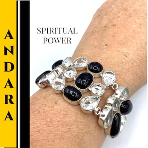 Andara Crystal Bracelet Authentic Spiritual Warrior Andara with Holy Spirit Encoding Spiritual Protection Rare Andara Jewelry Gift  #1777