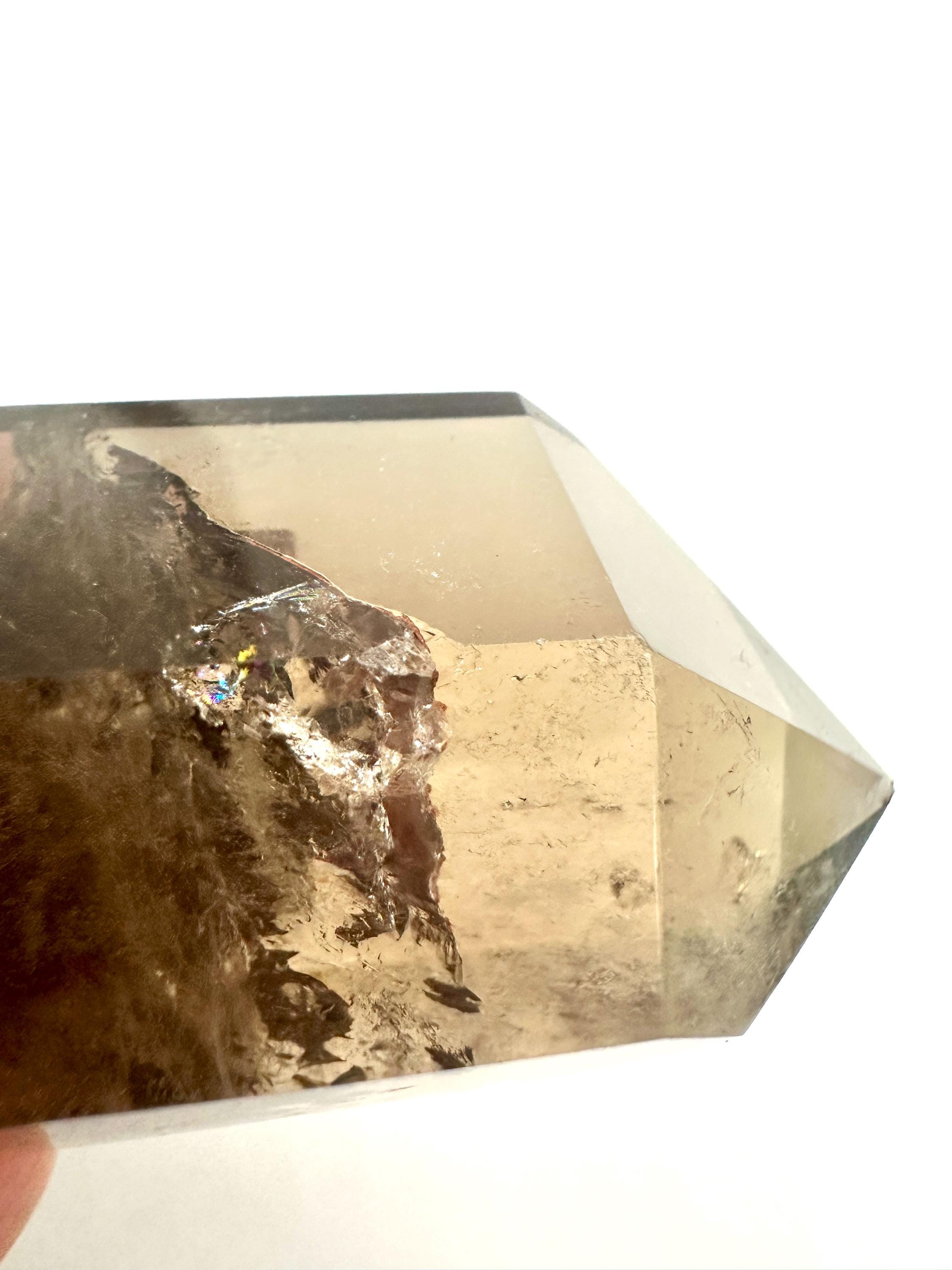 Bacchetta Di Cristallo Di Guarigione Strumento Spirituale Esagonale Di Quarzo Ba