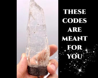 Lemurian Quarz Halskette Natürlicher Laserquarz Anhänger Rohe klare Kristallhalskette Einzigartiges spirituelles Geschenk, groß #C309