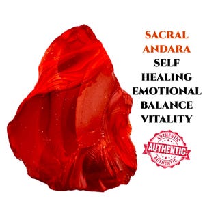 Andara Crystal Orange Andara Authentic Mt Shasta Andara Sacral Chakra Crystal Spiritual Gift #A9