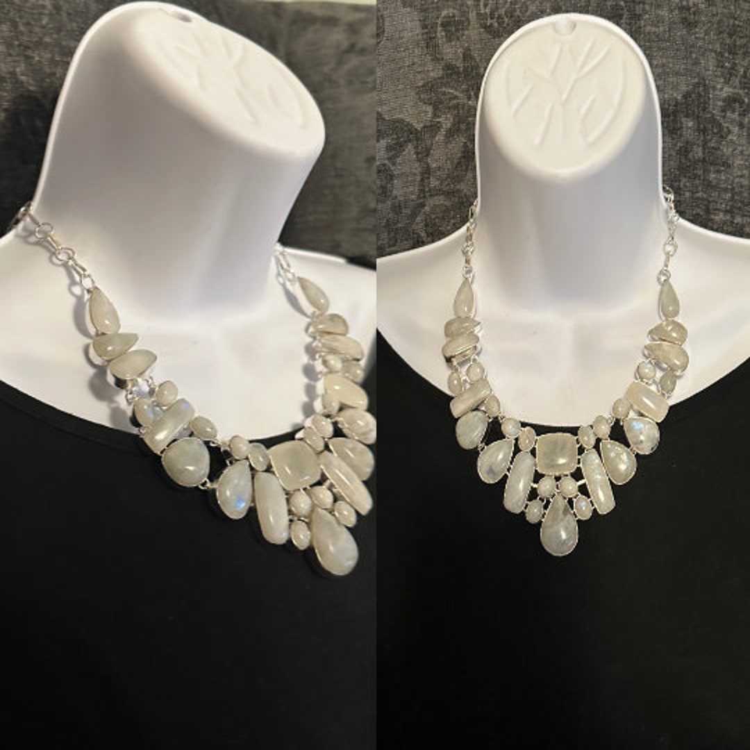 Moonstone Necklace Enchanted Vortex to FREYA by A Norse Shaman Etsy