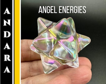 Andara Crystal Merkaba Angel Aura Andara Blessed At Michael Vortex, Authentic Andara Mt Shasta #556