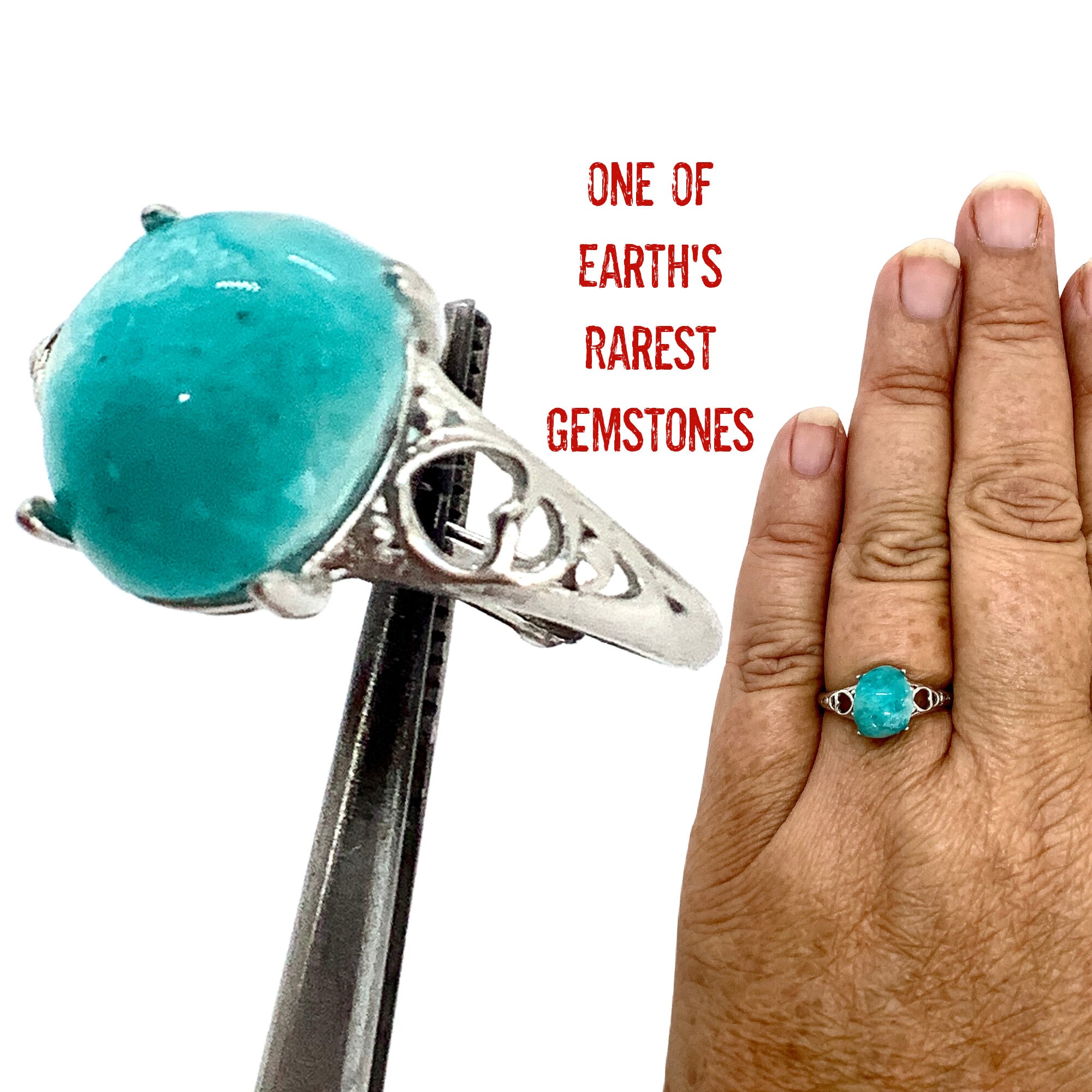 Ajoite ring deals
