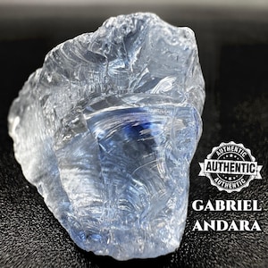 Blue Andara Crystal Encoded to Archangel Gabriel at Michael Vortex Authentic Mt Shasta Andara Spiritual Crystal Gift for Lightworkers #670