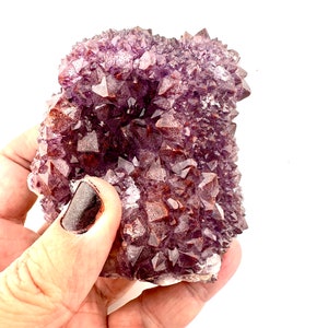 Auralite Crystal Cluster Thunder Bay Amethyst 23 Encoded Crystals In ONE. 17 Unidentified Minerals Self Care Metaphysical Crystal Rare #341B
