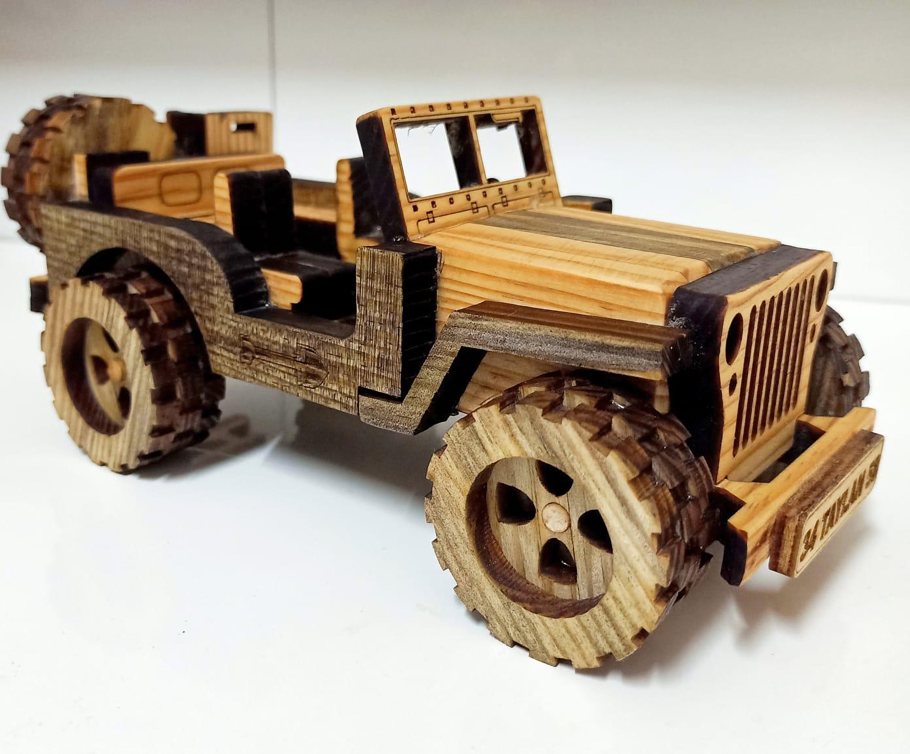 Personalized Handmade Wooden 4x4 Jeep w/wheels & Toy Toy or Etsy