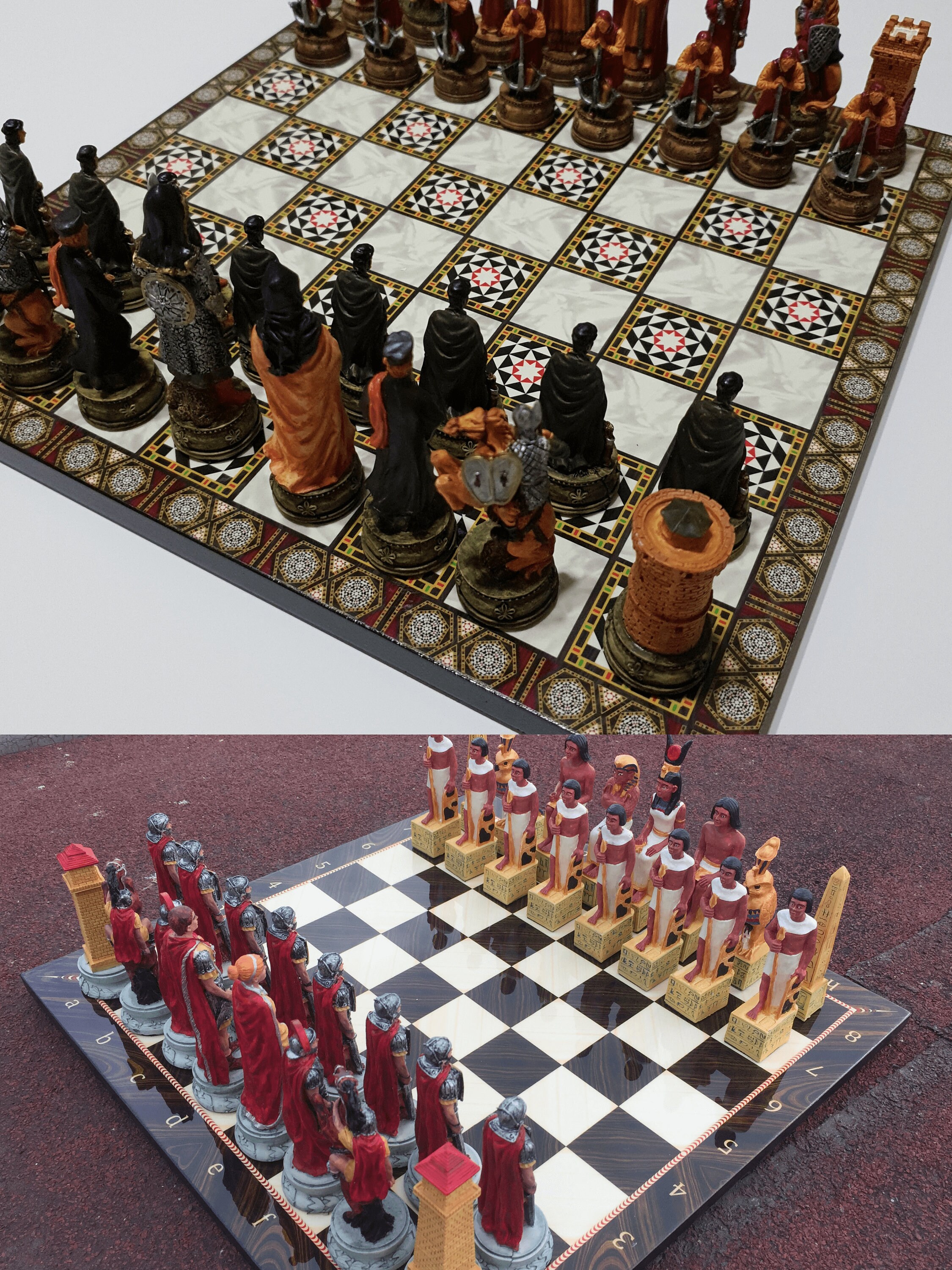 Create Your Own Chess Set Handmade Historical Chess Figures Etsy