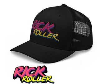 Rick Roller Trucker Cap