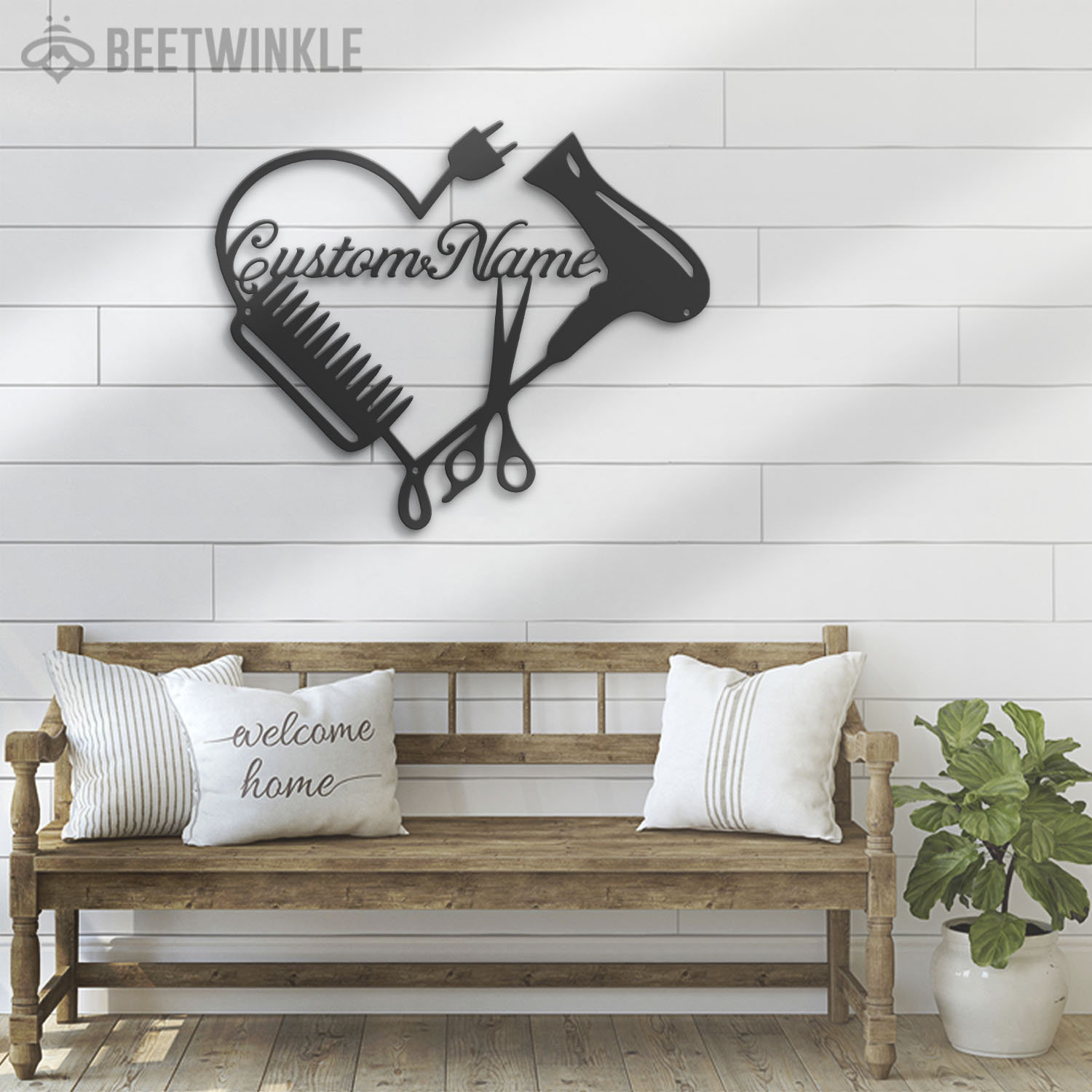 For Friends Personalized Hair Salon Metal Sign,Custom Beauty Salon Girl  Hair Metal Wall Art,Barber Shop Name Sign Decoration For Room,Barbershop  Metal Decor,Hair Dresser Name Sign,Barbershop Outdoor Welcome Sign Custom  Barber Sign