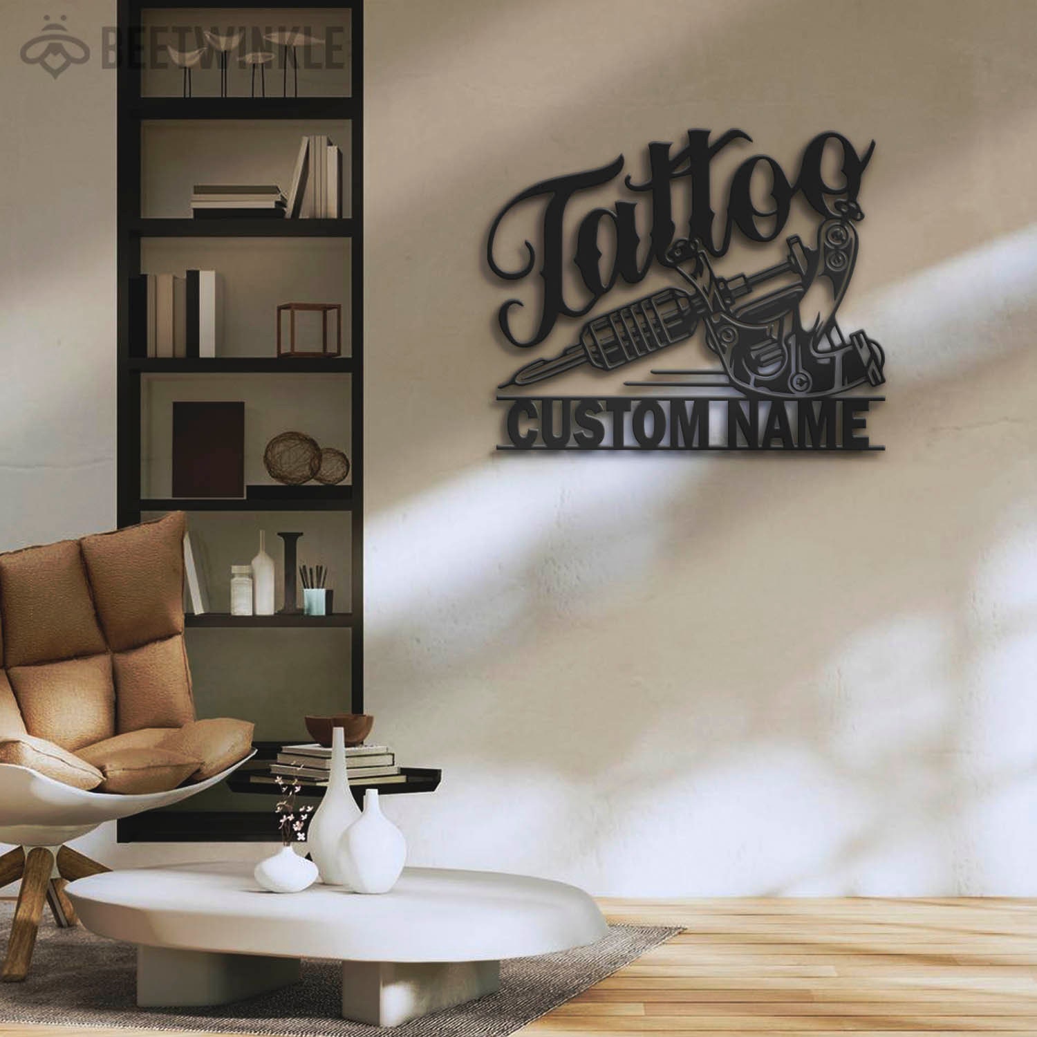 Tattoo Machine Sign Personalized Metal Signs for Tattoo Studio Decor Tattoo  Artist Gifts - Custom Laser Cut Metal Art & Signs, Gift & Home Decor