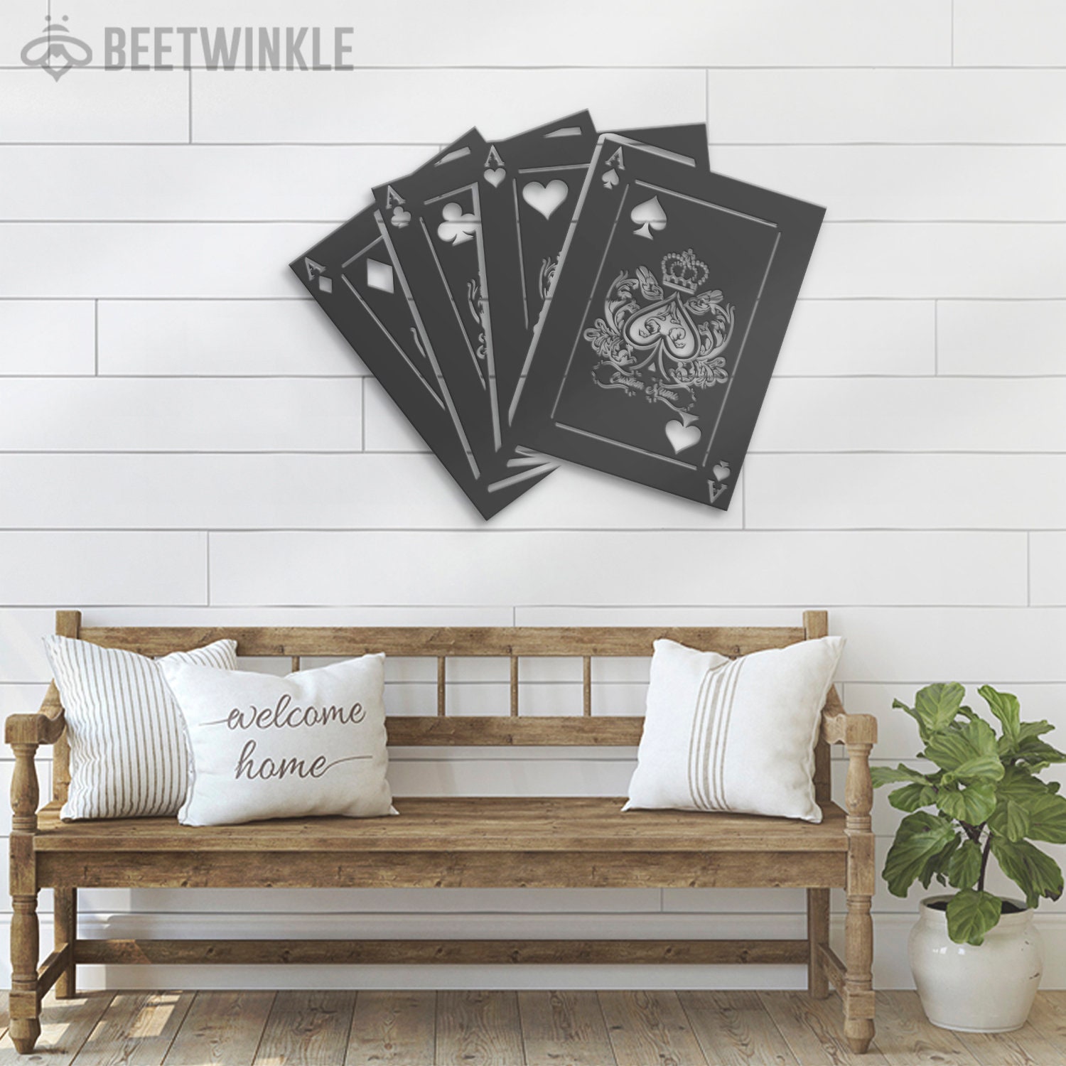 Playing Card Wall Art Decor Game Poster Room Decor Ace - View #12
