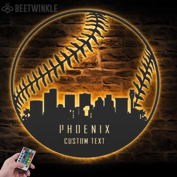 Insegna al Neon da Baseball per la decorazione della parete