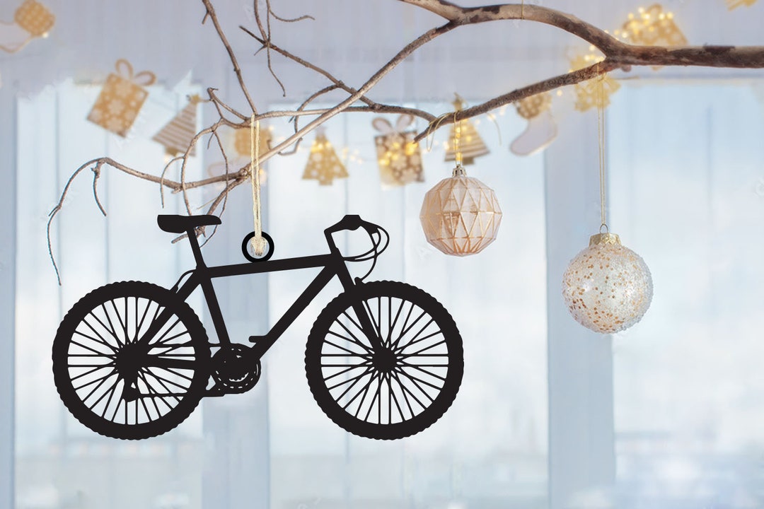 MTB Mountain Bike Metal Ornament Mountain Bike Sign Mountain Bike