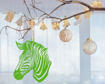 Phayah Décoration De Noël En Céramique à Motif Noir En Forme D'étoile à Suspendre Pour Sapin De Noël