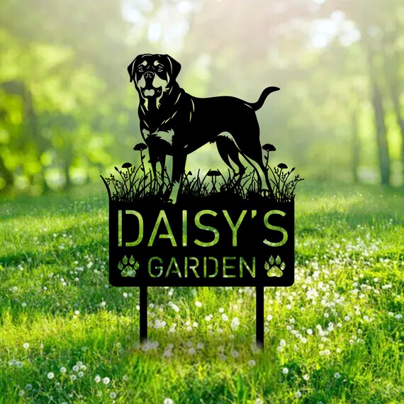 Pet Memorial Garden Stake Stepping Stones Custom Dog Memorial Stake ...
