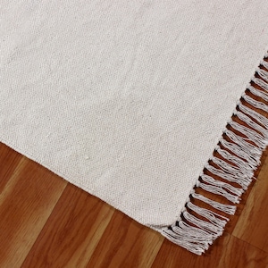 Alfombra india hecha a mano, alfombra de algodón para cocina, área de comedor, alfombra para sala de estar, alfombra para 2x3, 5x8, 9x12