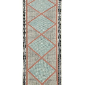 Multicolor rug Cotton area rug Indian Handmade block printed rug Bohemian style rug Hallway rug Custom Size Rug 4x6 6x6 2.6x10 Feet