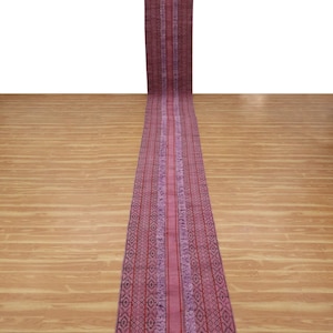 Purple Handmade Rug, Block Printed Kilim Rug, Handwoven Cotton Rug, Living Room Rug, Hallway Runner Rug, Rug Runner 3x20, 4x12, 4x20 Ft