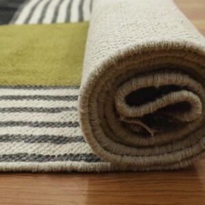 Olive Green Cotton Rug Block Print Rug Hallway Runner Outdoor Rug ...