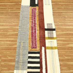 Hand block print rug Handmade runner rug Woven cotton rug Kitchen living room rug Stair area rug Home decor carpet 2.6x8 4x10 3x20 feet rug