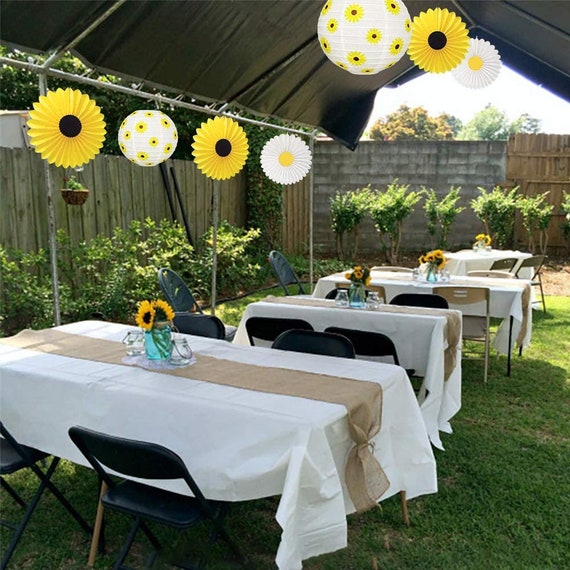 Sunflower Party Decorations Etsy