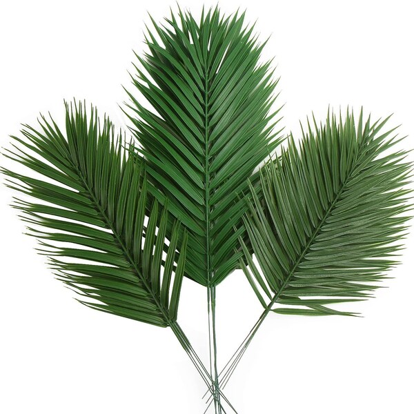 Artificial Palm Leaf Etsy