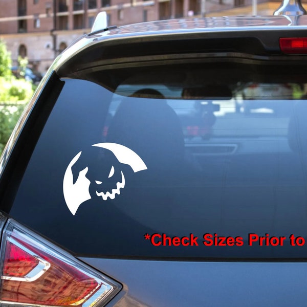 Oogie Boogie Decal: Nightmare Before Christmas, Outdoor Vinyl